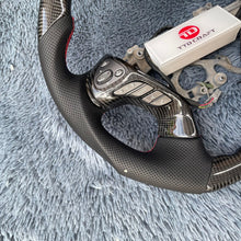 Lade das Bild in den Galerie-Viewer, TTD Craft Infiniti 2013-2020 QX60 / 2013-2022 Q70 Q70L / 2011-2019 M25 M35 M37 M56 Carbon Fiber Steering Wheel