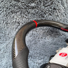 Lade das Bild in den Galerie-Viewer, TTD Craft Infiniti 2013-2020 QX60 / 2013-2022 Q70 Q70L / 2011-2019 M25 M35 M37 M56 Carbon Fiber Steering Wheel