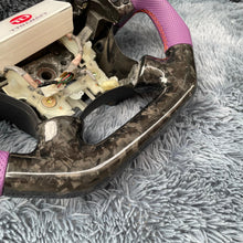 Charger l'image dans la galerie, TTD Craft 7th gen Honda 2003-2007 Accord LX EX DX V6 Carbon Fiber Steering Wheel
