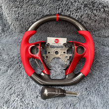 Загрузить изображение в средство просмотра галереи, TTD Craft 9th gen Accord 2013- 2017 Sport EX LX EX-L V6 Carbon Fiber Steering Wheel