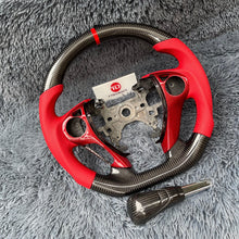 Загрузить изображение в средство просмотра галереи, TTD Craft 9th gen Accord 2013- 2017 Sport EX LX EX-L V6 Carbon Fiber Steering Wheel