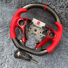 Загрузить изображение в средство просмотра галереи, TTD Craft 9th gen Accord 2013- 2017 Sport EX LX EX-L V6 Carbon Fiber Steering Wheel