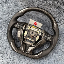 Cargar imagen en el visor de la galería, Volante de fibra de carbono TTD Craft para Honda Accord Coupé de 8.ª generación (2008-2012)