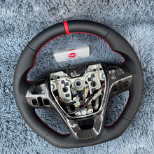 Charger l'image dans la galerie, TTD Craft Ford 2013-2019 Ford Taurus / 2011-2014 Edge / 2011-2015 Explorer / 2011-2020 Flex Carbon Fiber Steering Wheel