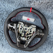Charger l'image dans la galerie, TTD Craft Ford 2013-2019 Ford Taurus / 2011-2014 Edge / 2011-2015 Explorer / 2011-2020 Flex Carbon Fiber Steering Wheel