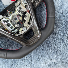 Charger l'image dans la galerie, TTD Craft Ford 2013-2019 Ford Taurus / 2011-2014 Edge / 2011-2015 Explorer / 2011-2020 Flex Carbon Fiber Steering Wheel