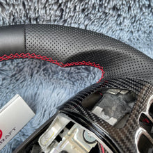 Charger l'image dans la galerie, TTD Craft Ford 2013-2019 Ford Taurus / 2011-2014 Edge / 2011-2015 Explorer / 2011-2020 Flex Carbon Fiber Steering Wheel