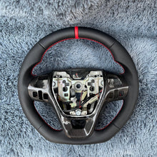 Charger l'image dans la galerie, TTD Craft Ford 2013-2019 Ford Taurus / 2011-2014 Edge / 2011-2015 Explorer / 2011-2020 Flex Carbon Fiber Steering Wheel