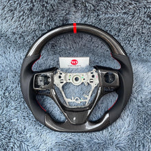 Cargar imagen en el visor de la galería, Volante de fibra de carbono TTD Craft para Toyota Corolla 2014-2018 / RAV4 2013-2018