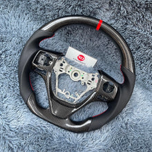 Cargar imagen en el visor de la galería, Volante de fibra de carbono TTD Craft para Toyota Corolla 2014-2018 / RAV4 2013-2018