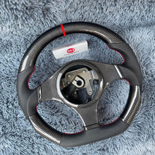 Загрузить изображение в средство просмотра галереи, TTD Craft Mitsubishi 2001-2007 Evo 7 8 9 Carbon Fiber Steering Wheel