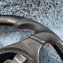 Загрузить изображение в средство просмотра галереи, TTD Craft Mitsubishi 2001-2007 Evo 7 8 9 Carbon Fiber Steering Wheel