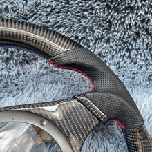 Загрузить изображение в средство просмотра галереи, TTD Craft Mitsubishi 2001-2007 Evo 7 8 9 Carbon Fiber Steering Wheel