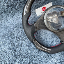 Загрузить изображение в средство просмотра галереи, TTD Craft Mitsubishi 2001-2007 Evo 7 8 9 Carbon Fiber Steering Wheel