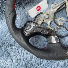 Charger l'image dans la galerie, TTD Craft Infiniti 2013-2020 QX60 / 2013-2022 Q70 Q70L / 2011-2019 M25 M35 M37 M56 Carbon Fiber Steering Wheel