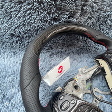 Charger l'image dans la galerie, TTD Craft Infiniti 2013-2020 QX60 / 2013-2022 Q70 Q70L / 2011-2019 M25 M35 M37 M56 Carbon Fiber Steering Wheel