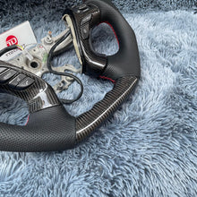 Charger l'image dans la galerie, TTD Craft Infiniti 2013-2020 QX60 / 2013-2022 Q70 Q70L / 2011-2019 M25 M35 M37 M56 Carbon Fiber Steering Wheel