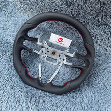 將圖片載入圖庫檢視器 TTD Craft 8th gen Honda 2006-2011 Civic FA FD SI Leather Steering Wheel
