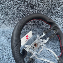 Загрузить изображение в средство просмотра галереи, TTD Craft 8th gen Honda 2006-2011 Civic FA FD SI Leather Steering Wheel