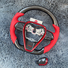 Lade das Bild in den Galerie-Viewer, TTD Craft Toyota 2018-2024 Camry SE XSE TRD V6  Venza Carbon Fiber Steering Wheel