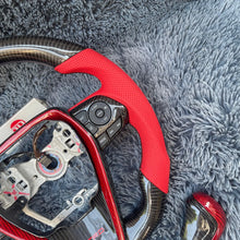 Lade das Bild in den Galerie-Viewer, TTD Craft Toyota 2018-2024 Camry SE XSE TRD V6  Venza Carbon Fiber Steering Wheel