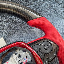 Lade das Bild in den Galerie-Viewer, TTD Craft Toyota 2018-2024 Camry SE XSE TRD V6  Venza Carbon Fiber Steering Wheel