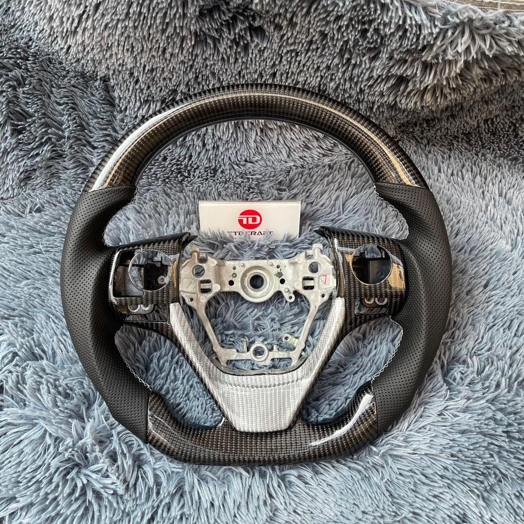 TTD Craft  2014-2018 Corolla / 2013-2018 RAV4 / 2013-2019 Levin Carbon Fiber Steering Wheel