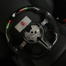 Lade das Bild in den Galerie-Viewer, TTD Craft BMW M2 M3 M4 F40 F30 F32 F87 F80 F82 Carbon Fiber Steering Wheel With Led