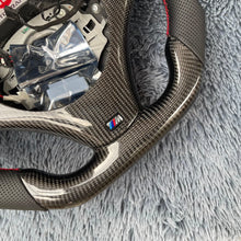 Cargar imagen en el visor de la galería, TTD Craft SERIE 1 E82 E88 / SERIE 3 E90 E91 E92 E93 / X1 E84 Volante de fibra de carbono