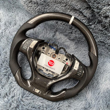 Charger l'image dans la galerie, TTD Craft Lexus 2013-2015 GS350 GS450 / ES300 ES350 / RX350 RX450 Carbon Fiber Steering Wheel