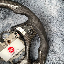Carregar imagem no visualizador da galeria, TTD Craft 2013-2015 Lexus GS350 450 / ES300 ES350 /RX 350 450 Volante de fibra de carbono