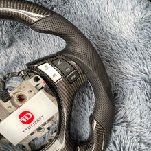 Charger l'image dans la galerie, TTD Craft Lexus 2013-2015 GS350 GS450 / ES300 ES350 / RX350 RX450 Carbon Fiber Steering Wheel