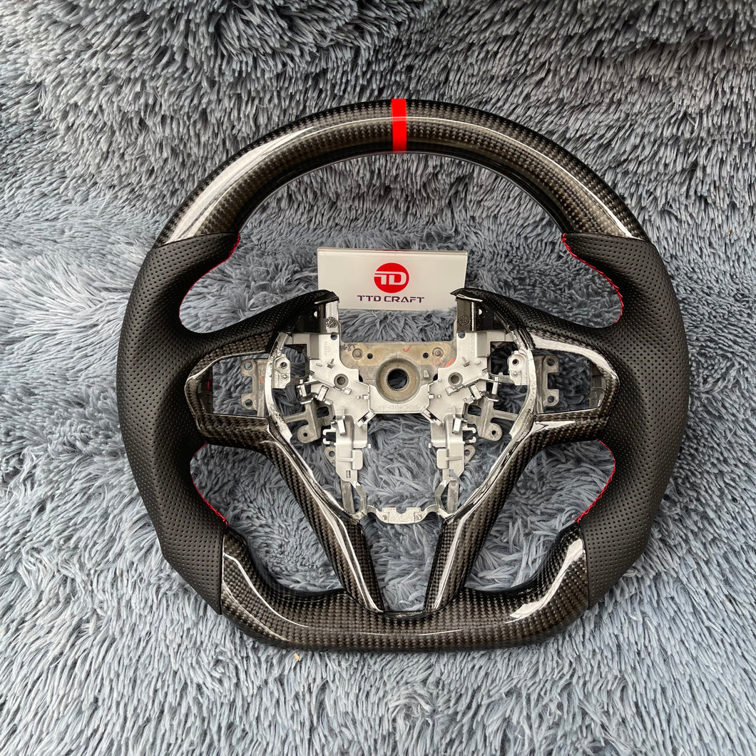 TTD Craft Honda CRZ 2010-2016  Carbon Fiber Steering Wheel