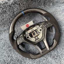 Lade das Bild in den Galerie-Viewer, TTD Craft Benz C63 AMG W176 W204AMG W212 W218 C117 E350 SL63 R231 X156 GLA45AMG SLAMG Fiber Steering Wheel