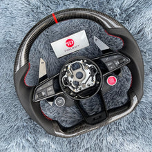 Lade das Bild in den Galerie-Viewer, TTD Craft Audi 2016-2025 MK3 TTRS/TTS MK2 R8 Carbon Fiber Steering Wheel