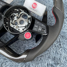 Lade das Bild in den Galerie-Viewer, TTD Craft Audi 2016-2025 MK3 TTRS/TTS MK2 R8 Carbon Fiber Steering Wheel