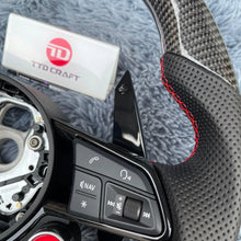 Lade das Bild in den Galerie-Viewer, TTD Craft Audi 2016-2025 MK3 TTRS/TTS MK2 R8 Carbon Fiber Steering Wheel