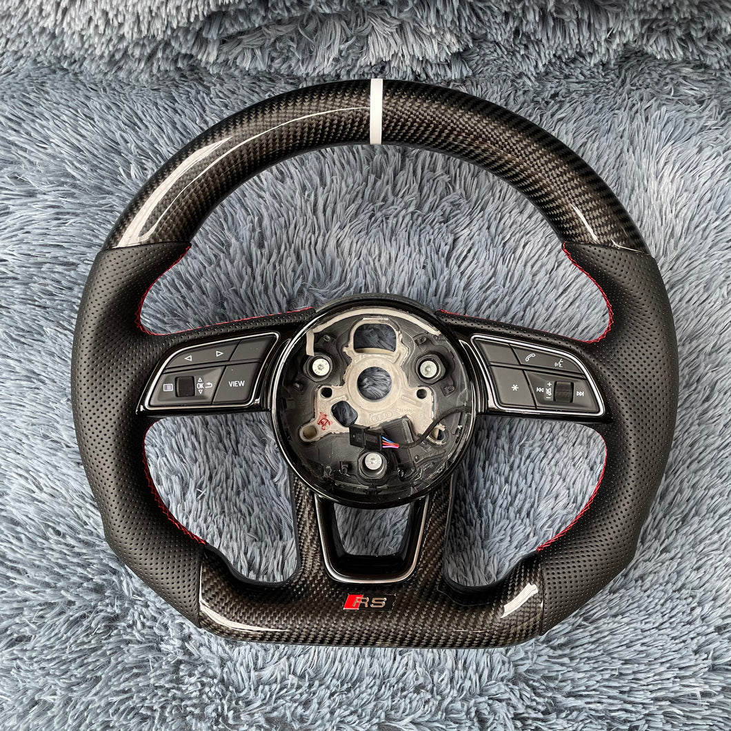 TTD Craft Audi B9 A3 A4  A5 S3 S4 S5 RS3  RS4  RS5 Sport  Carbon Fiber Steering Wheel