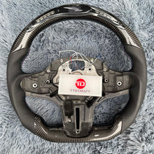 Carregar imagem no visualizador da galeria, Volante de fibra de carbono TTD Craft BMW F90 G30 G38 G12 G01
