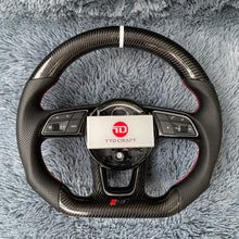 Charger l'image dans la galerie, TTD Craft Audi 2017-2020 8V B9 A3 S3 RS3 A4 S4 A5 S5 RS5 Carbon Fiber Steering Wheel