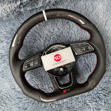 Charger l'image dans la galerie, TTD Craft Audi 2017-2020 8V B9 A3 S3 RS3 A4 S4 A5 S5 RS5 Carbon Fiber Steering Wheel