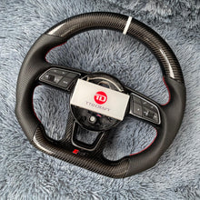 Charger l'image dans la galerie, TTD Craft Audi 2017-2020 8V B9 A3 S3 RS3 A4 S4 A5 S5 RS5 Carbon Fiber Steering Wheel