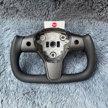 Lade das Bild in den Galerie-Viewer, TTD Craft Tesla Model 3 Y Carbon Fiber Steering Wheel
