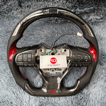 Charger l'image dans la galerie, TTD Craft Lexus 2016-2022 RX350 450h / ES350 ES300/ GS350 GS450 / LX570 / GX460 / GS300 GS200T Carbon Fiber Steering Wheel