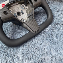 Lade das Bild in den Galerie-Viewer, TTD Craft Tesla Model 3 Y Carbon Fiber Steering Wheel
