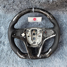 Charger l'image dans la galerie, TTD Craft Chevrolet 2013-2015 Camaro / 2011-2015 Cruze / 2013-2015 Malibu / 2012-2023 Trax / 2011-2015 Volt 71 / 2012-2020 Sonic Carbon Fiber Steering Wheel
