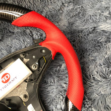 Carregar imagem no visualizador da galeria, Volante de fibra de carbono TTD Craft Benz W212 C219 R171 SL63AMG SL65AMG SLK55AMG