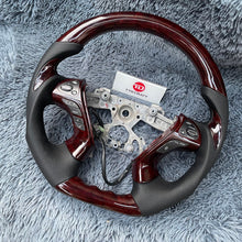 Charger l'image dans la galerie, TTD Craft Infiniti 2013-2020 QX60 / 2013-2022 Q70 Q70L / 2011-2019 M25 M35 M37 M56 Carbon Fiber Steering Wheel