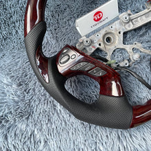 Load image into Gallery viewer, TTD Craft Infiniti M25 2013-2020 QX60 JX35 / 2013-2022 Q70 Q70L / 2011-2019 M35 M37 M56  Carbon Fiber Steering Wheel
