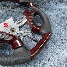 Charger l'image dans la galerie, TTD Craft Infiniti 2013-2020 QX60 / 2013-2022 Q70 Q70L / 2011-2019 M25 M35 M37 M56 Carbon Fiber Steering Wheel